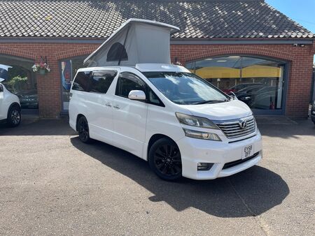 TOYOTA VELLFIRE POPTOP CAMPERVAN