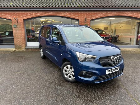 VAUXHALL COMBO LIFE 1.5 Turbo D BlueInjection Energy XL MPV Euro 6 (s/s) 5dr (7 Seat)